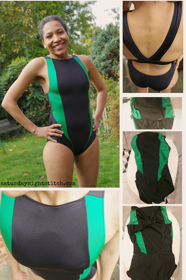 Jalie 3134 Racerback Swimsuit Pattern Review - DIY swimwear.