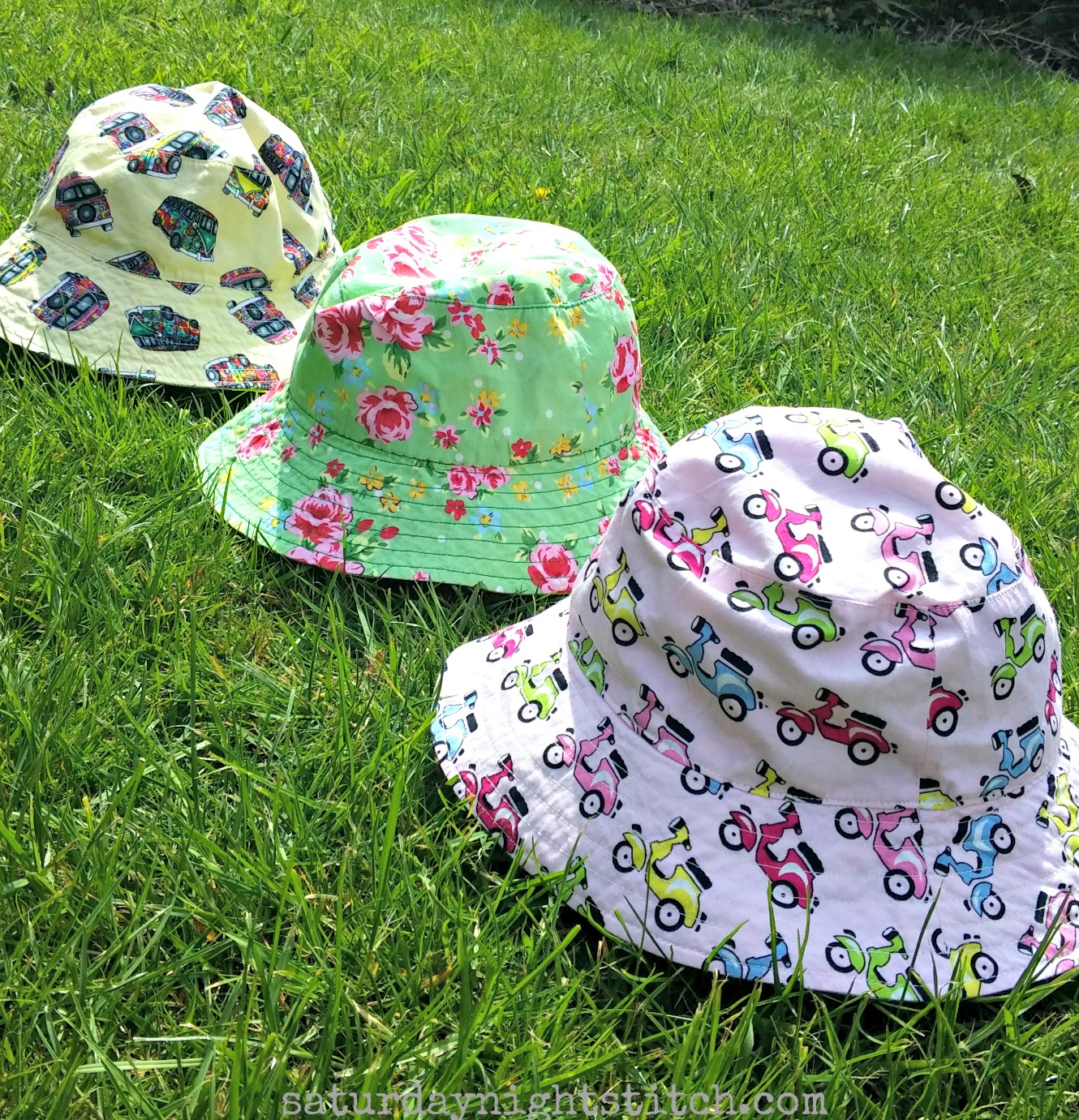 Oliver and S reversible sun hats