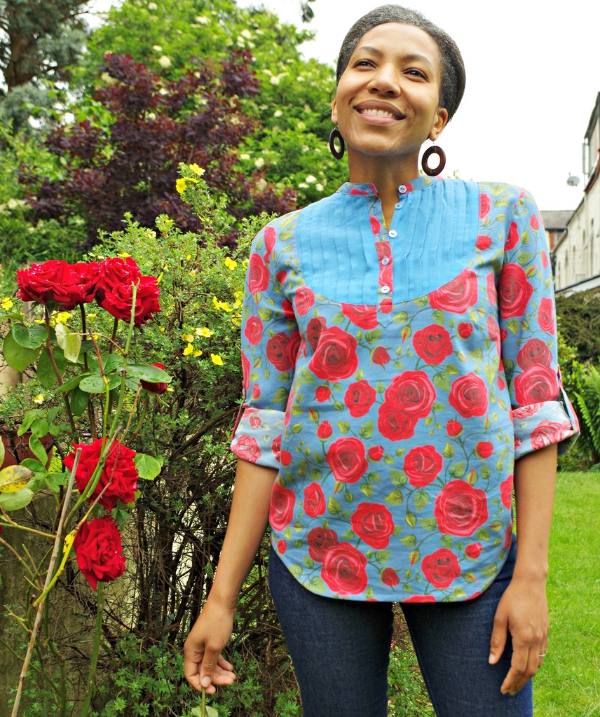 Pauline Alice Carme Blouse Sewing Pattern Review -