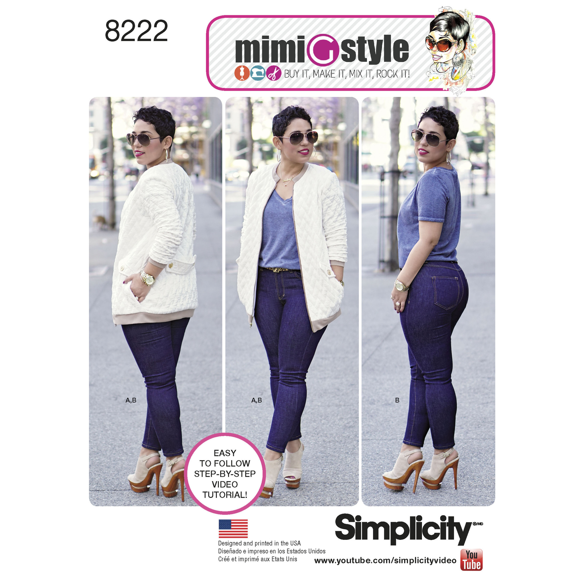 Simplicity S8222 Mimi G Jeans - saturday night stitch